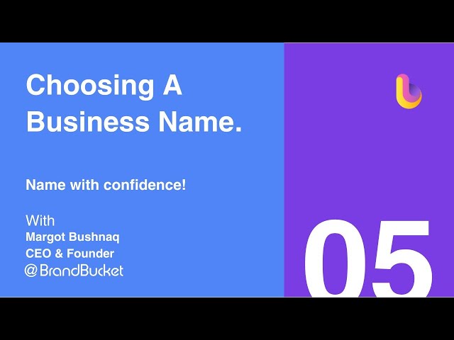 How to Evaluate and Choose the Right Business Name with Confidence